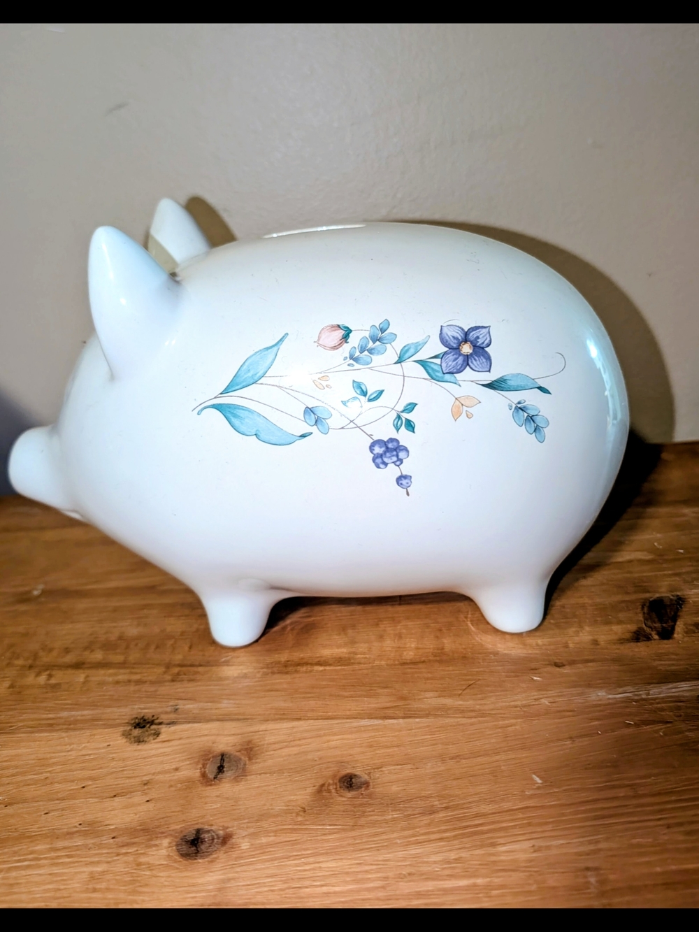 Pfaltzgraff April Piggy Bank